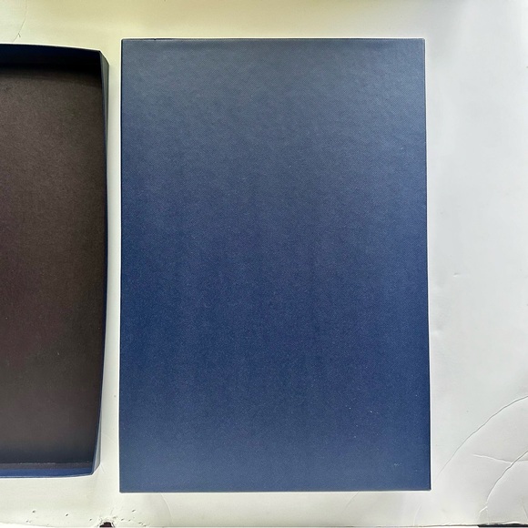 Empty—Brooks Brothers Golden Fleece Navy Gift Box 15.75” x 2.75” - Picture 2 of 4